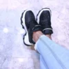 Tenis Animal Print Negro