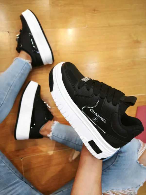 Tenis Chanel Negro