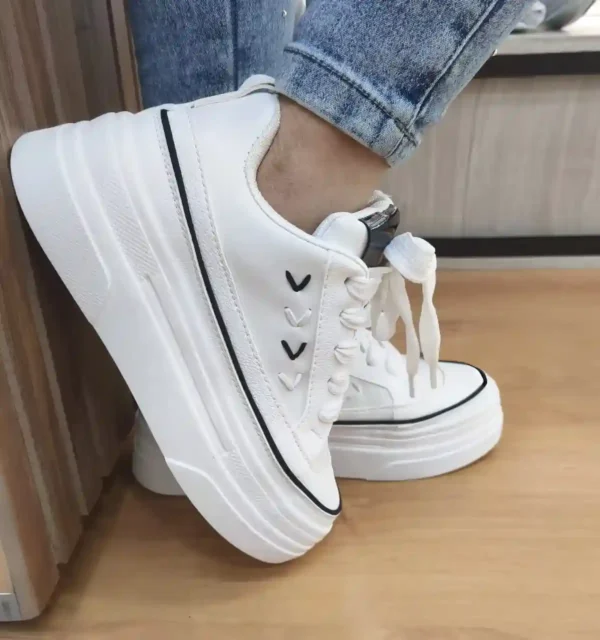 Tenis Check Blanco
