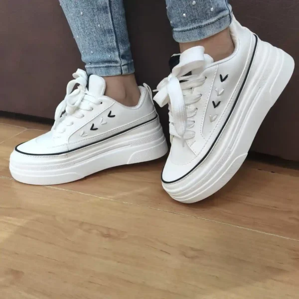 Tenis Check Blanco