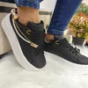 Tenis Golden Chain Negro