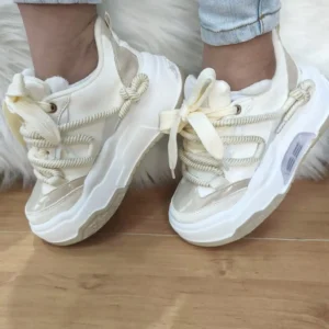 Tenis Power Beige