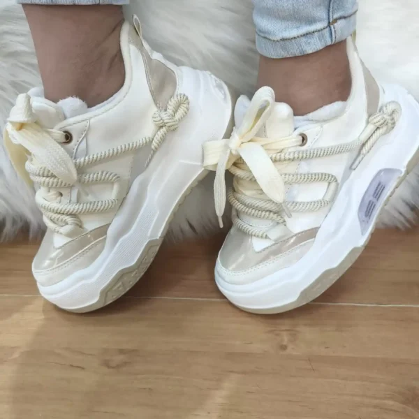 Tenis Power Beige