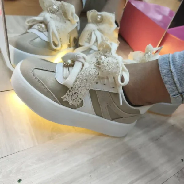 Tenis Samba Dorado