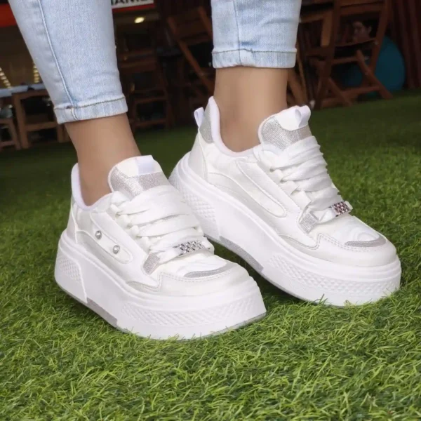 Tenis Silver Pearls
