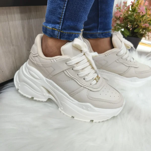 Tenis Total Beige